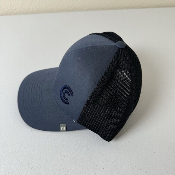 Travis Mathew Widder 2.0 Snapback Trucker Hat Men’s OS Blue Golf Casual Cap - Picture 2 of 4